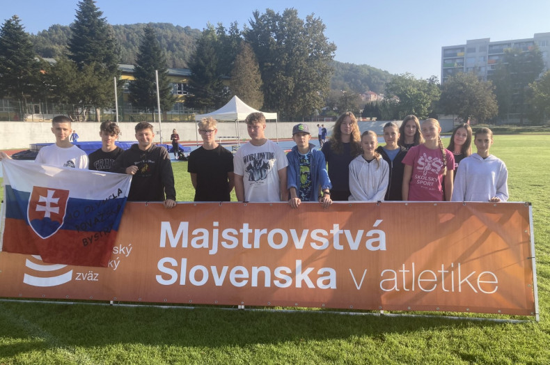 Majstrovstvá Slovenska staršieho žiactva na dráhe